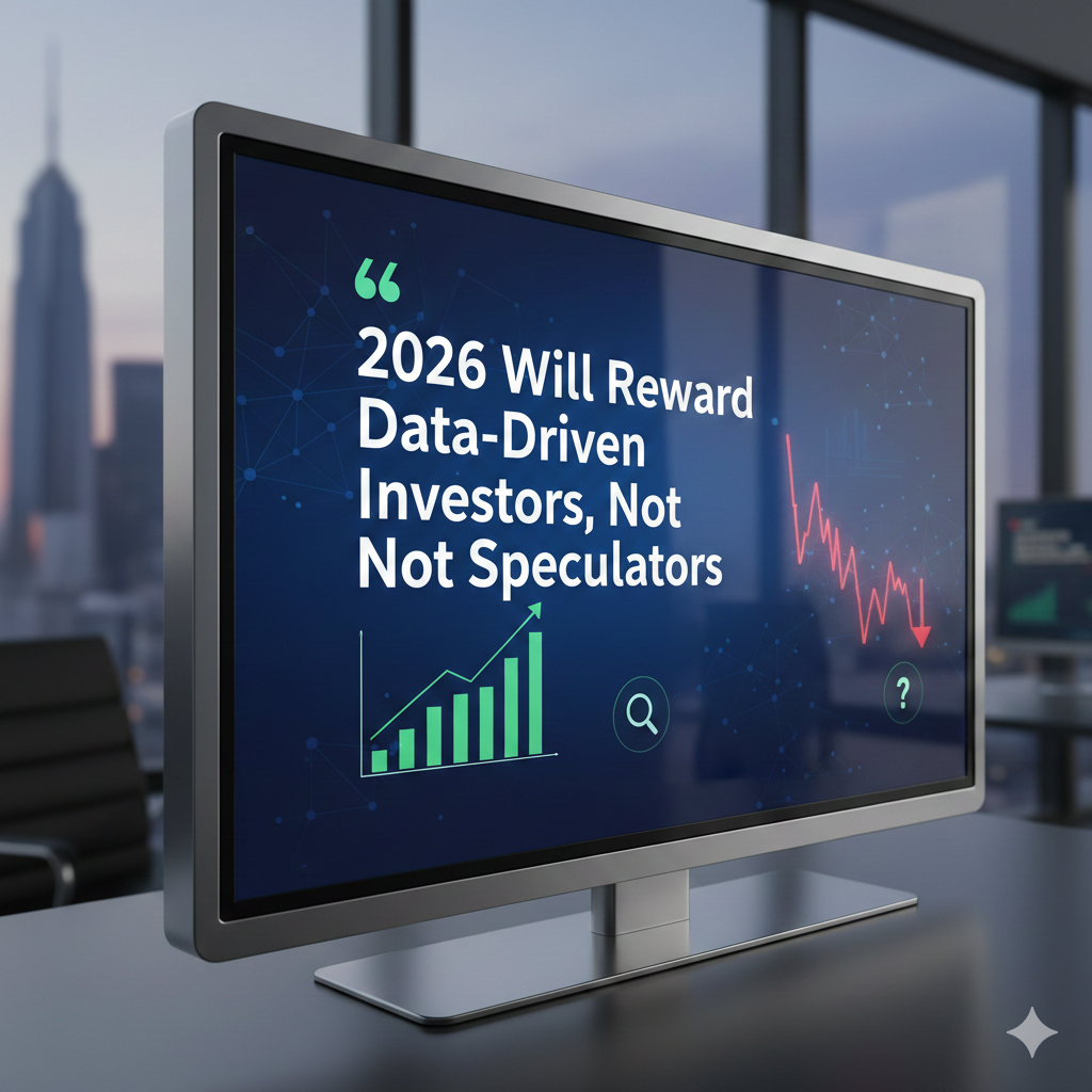 Crypto-2026 Will Reward Data-Driven Investors, Not Speculators