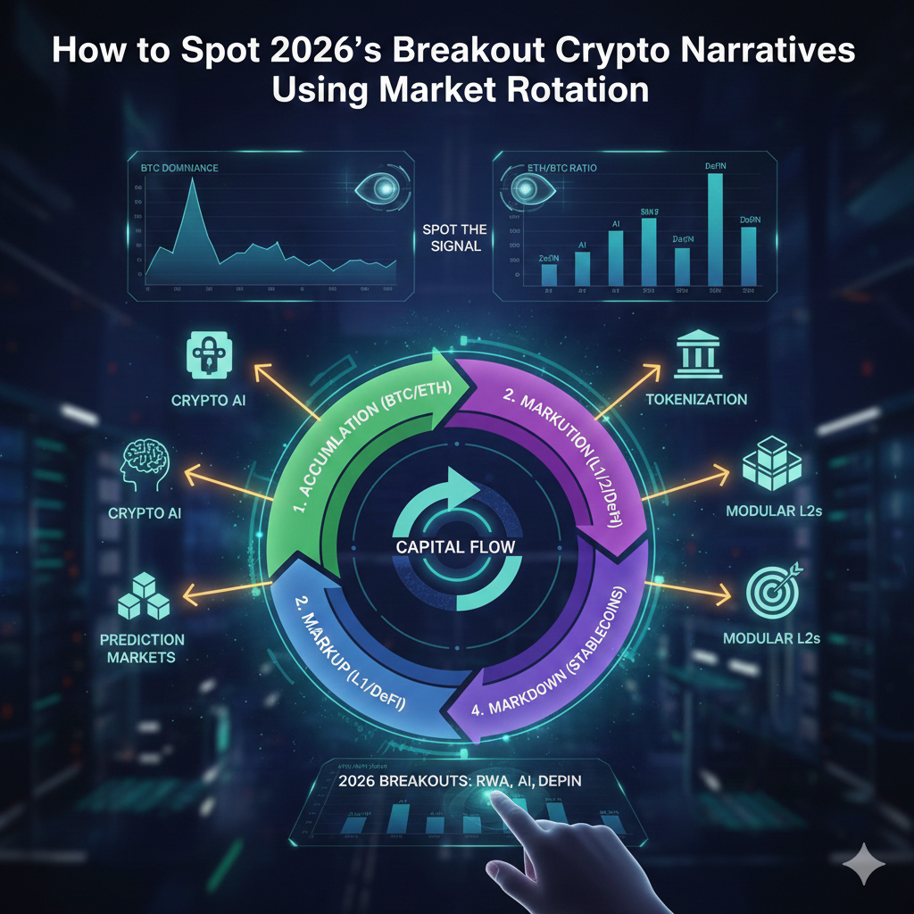 Crypto-How to Spot 2026’s Breakout Crypto Narratives Using Market Rotation