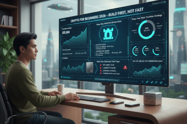 Crypto-Crypto for Beginners 2026 – Build First, Not Fast