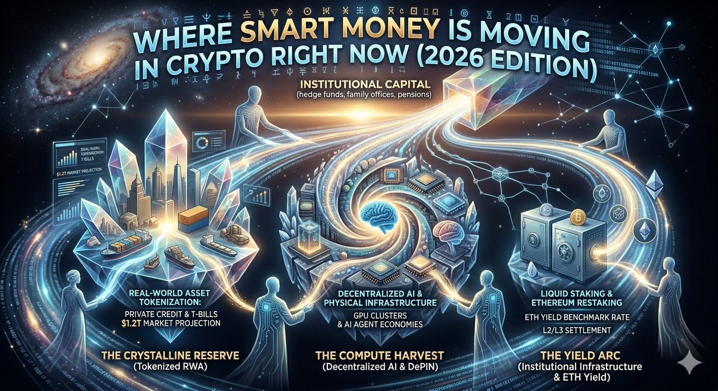 Crypto-Where Smart Money Is Moving in Crypto Right Now (2026 Edition)?