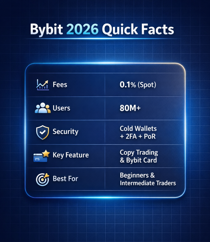 Bybit 2026 Quick Facts
