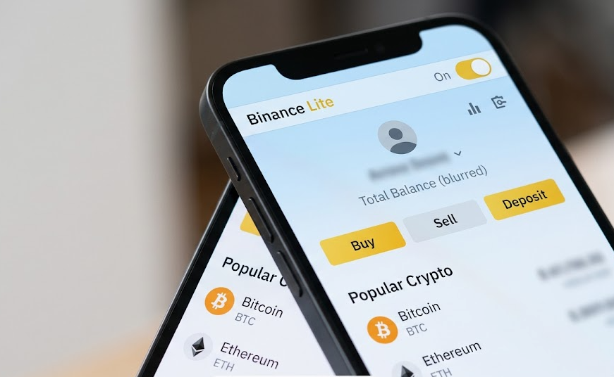Best Crypto Exchange for Beginners 2026-Binance Lite mode interface 2026 for beginners