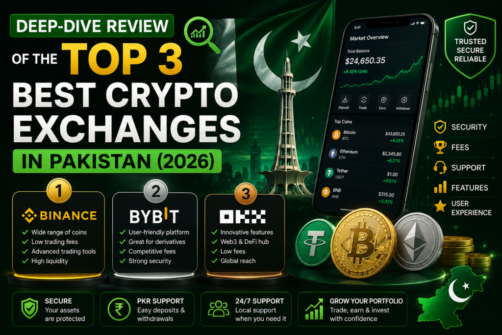 best crypto exchange in pakistan 2026-Deep-Dive Review of the Top 3 Best Crypto Exchanges in Pakistan (2026)
