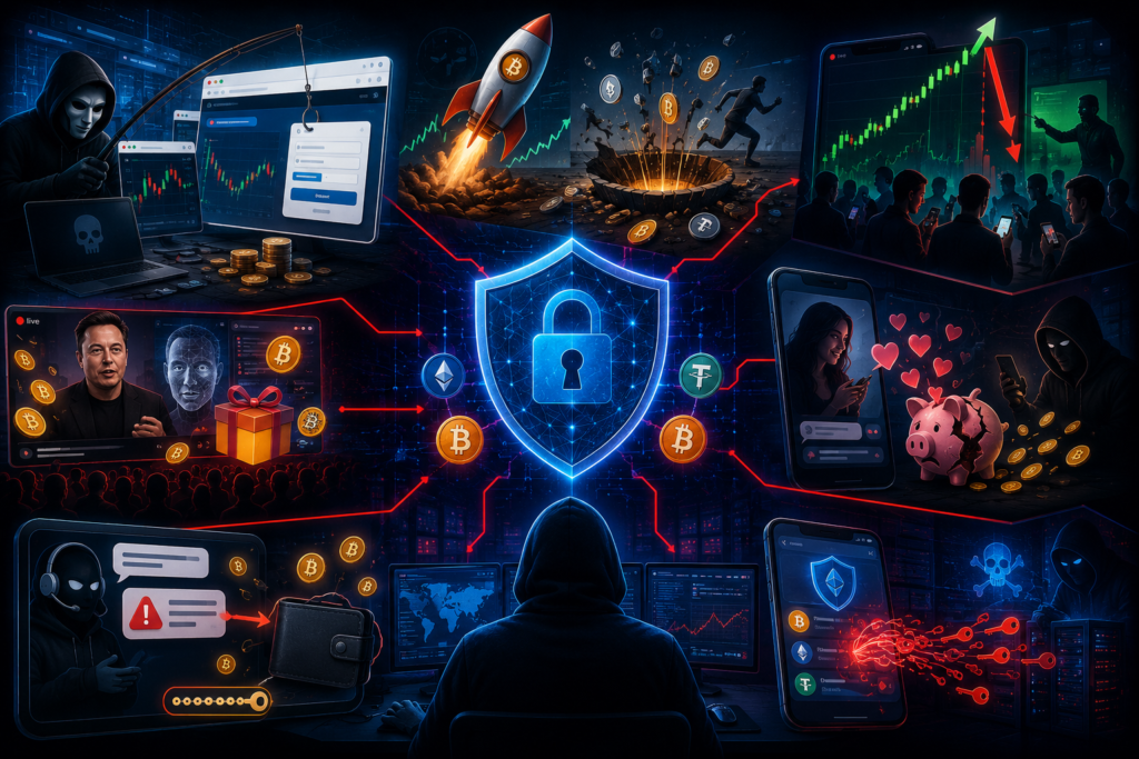 how to avoid crypto scams 2026-The Top 7 Most Common Crypto Scams Dominating 2026