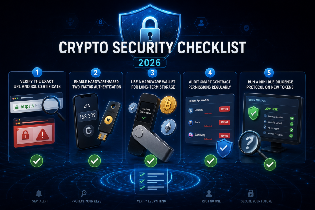 how to avoid crypto scams 2026-The Ultimate 2026 Crypto Security Checklist
