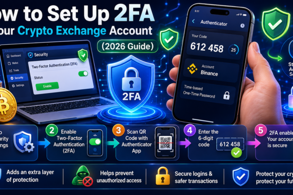 how to set up 2fa crypto exchange 2026