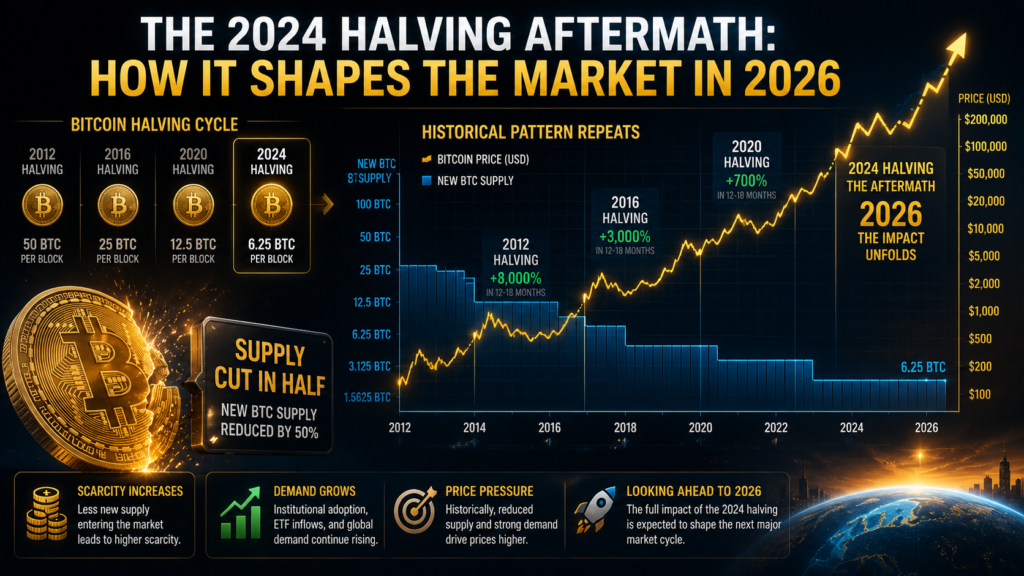 bitcoin halving explained 2026-The 2024 Halving Aftermath: How It Shapes the Market in 2026