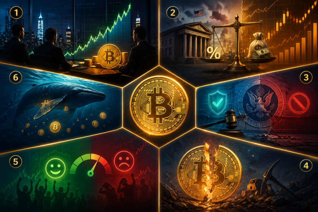why does bitcoin price go up and down 2026-6 Key Factors Driving Bitcoin's Price Movements