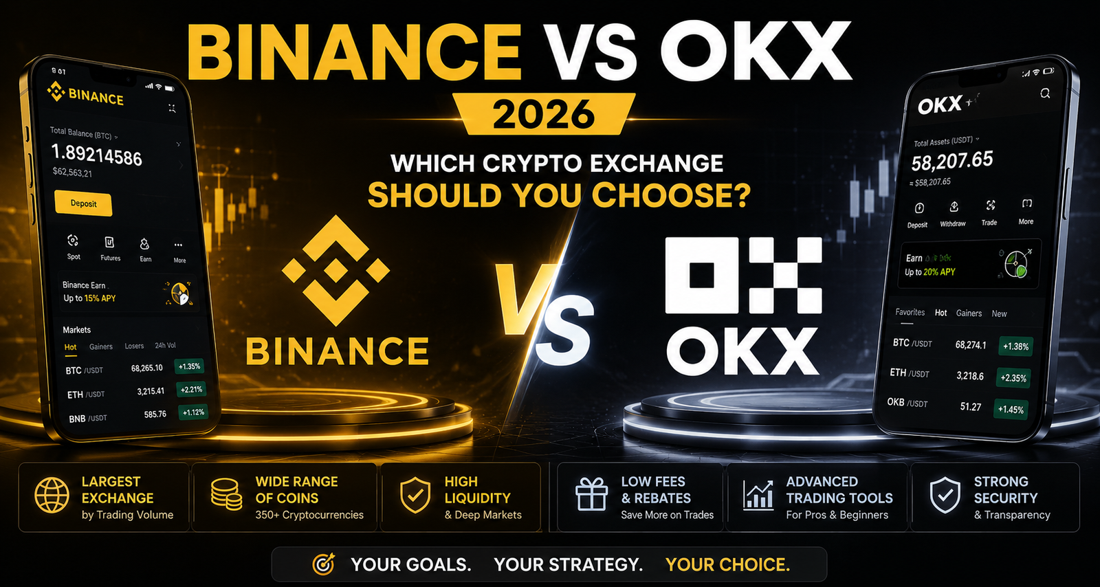 binance vs okx 2026-Binance vs OKX 2026: Which Crypto Exchange Should You Choose?