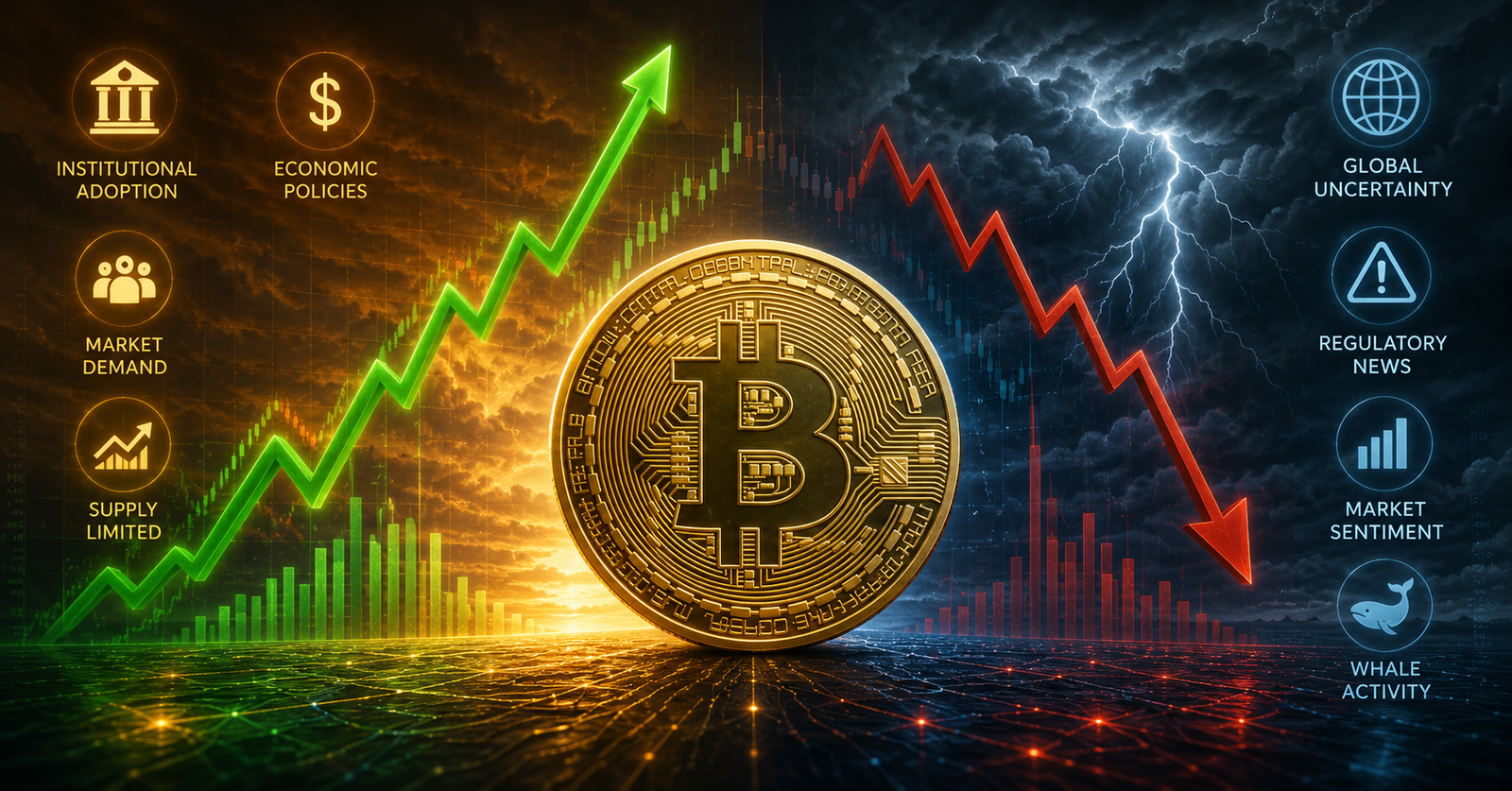 why does bitcoin price go up and down 2026-Why Does Bitcoin Price Go Up and Down 2026? The Real Reasons Explained