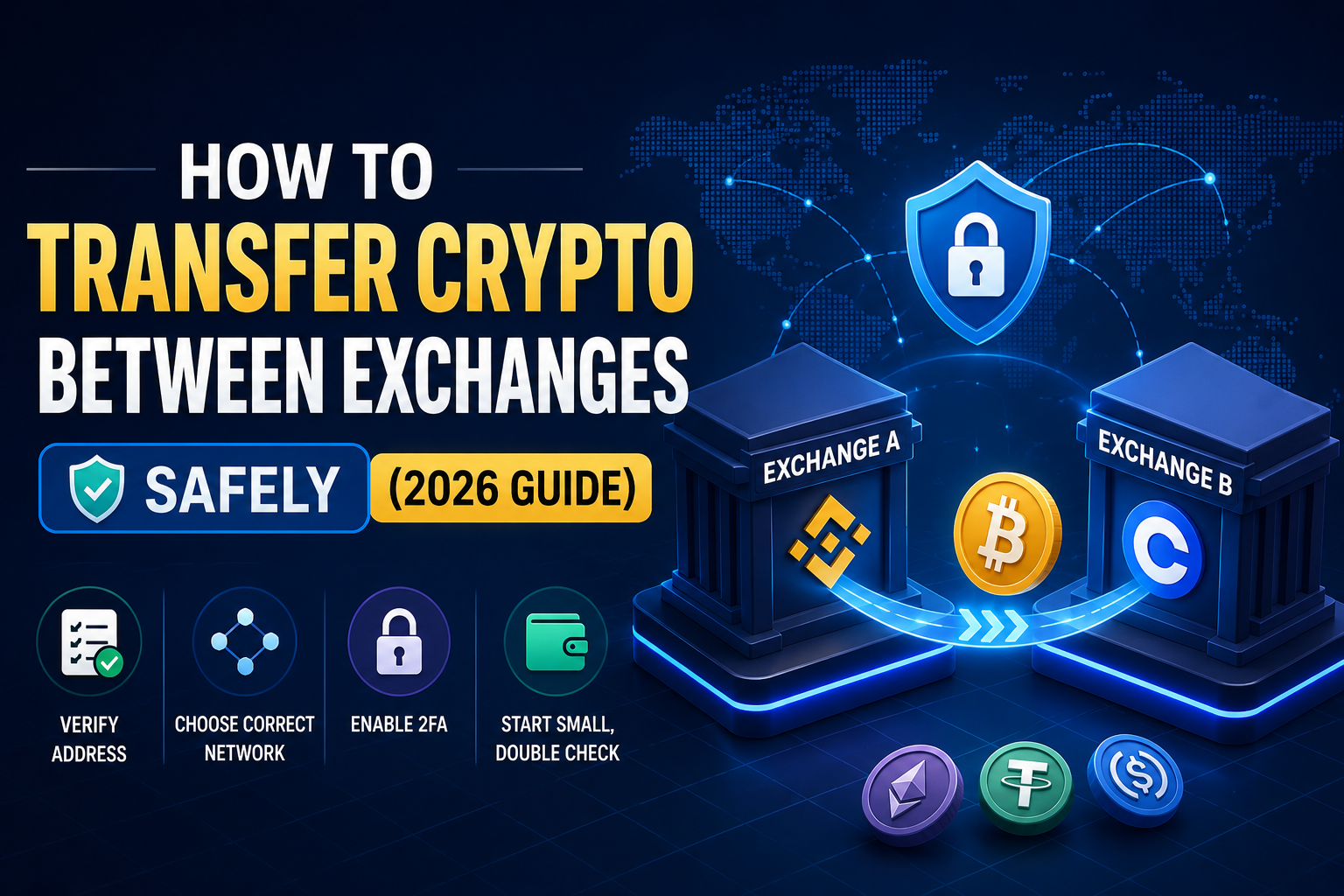 how to transfer crypto between exchanges 2026-How to Transfer Crypto Between Exchanges Safely (2026 Guide)