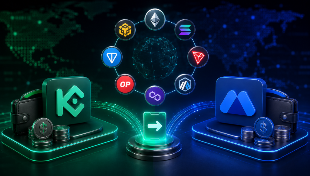 kucoin vs mexc 2026-Withdrawal Fees, Chains & Options