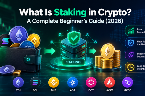 What Is Staking in Crypto 2026-What Is Staking in Crypto 2026? A Complete Beginner's Guide