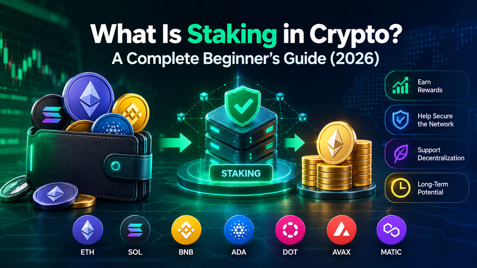 What Is Staking in Crypto 2026-What Is Staking in Crypto 2026? A Complete Beginner's Guide