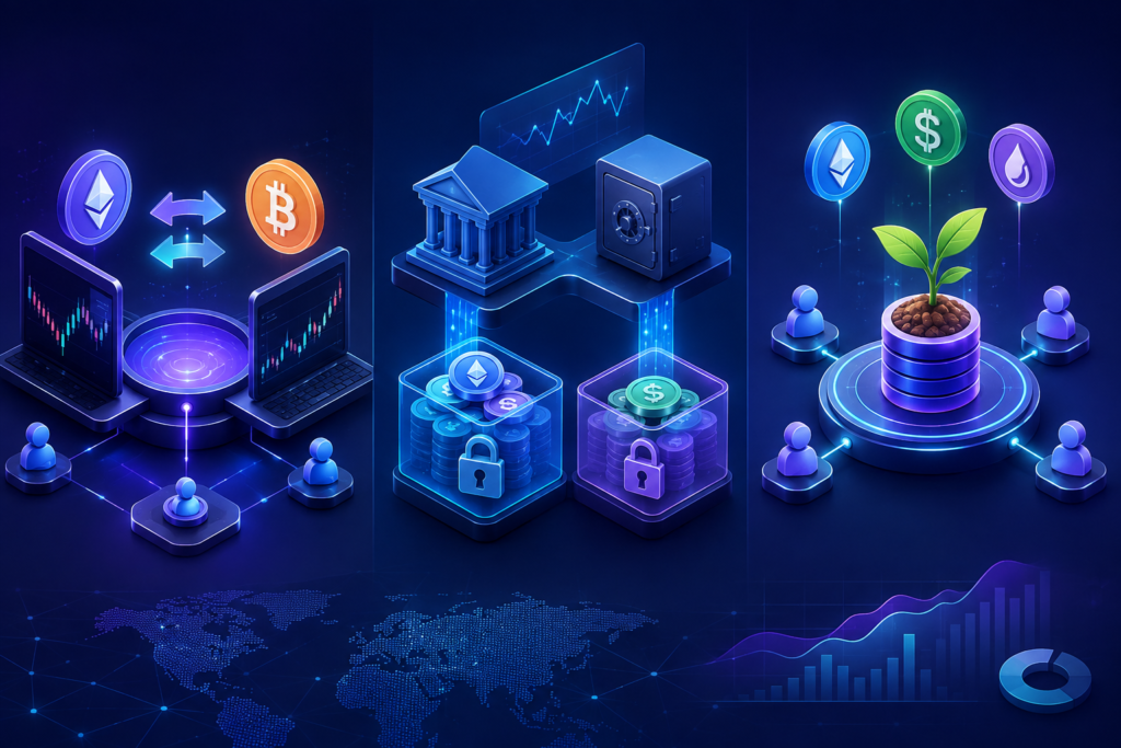 What Is DeFi 2026-Core Categories of DeFi Applications