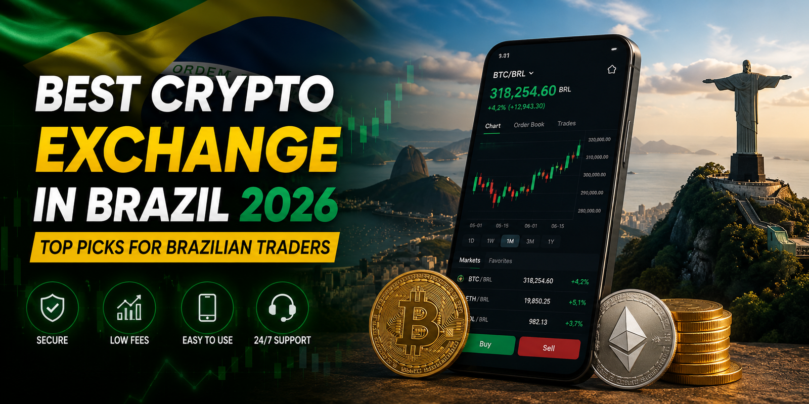 Best Crypto Exchange in Brazil 2026: Top Picks for Brazilian Traders