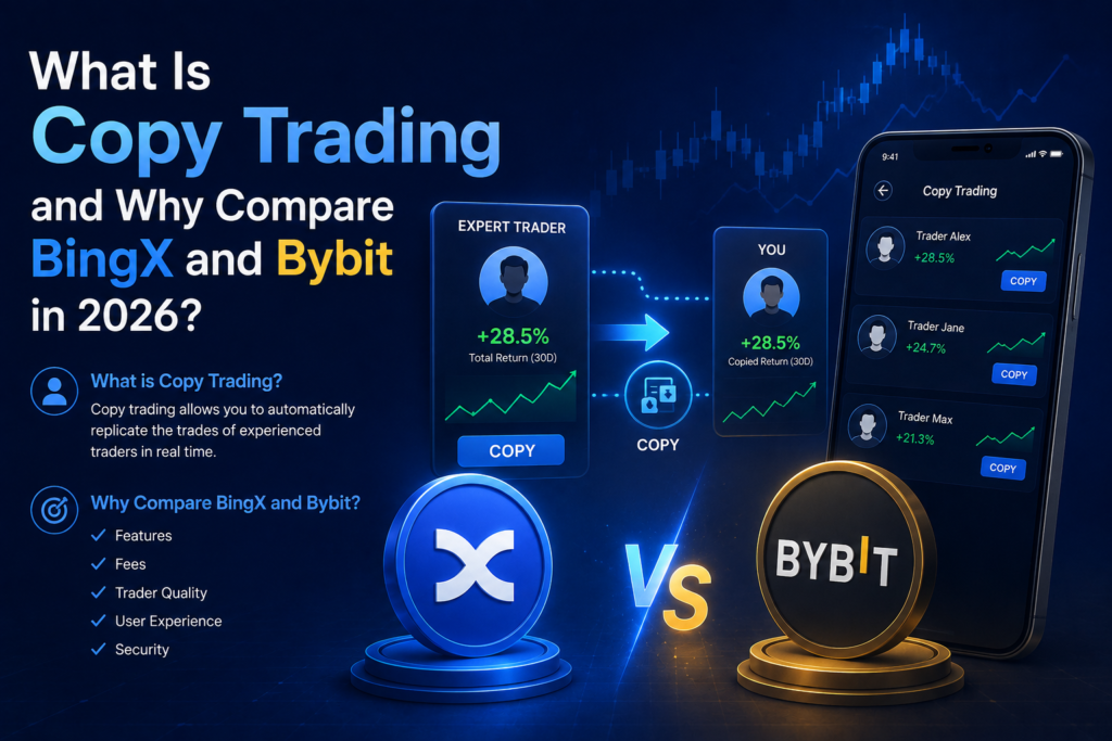 BingX vs Bybit 2026-Choosing the Right Copy Trading Exchange between Bybit & BingX