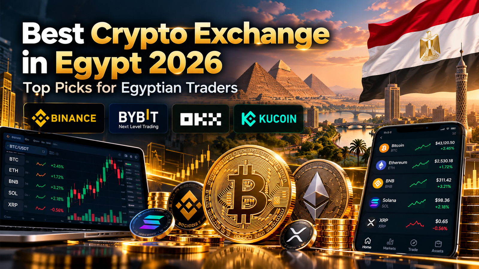 Best Crypto Exchange in Egypt 2026