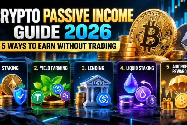 crypto passive income 2026-Crypto Passive Income Guide 2026 5 Ways to Earn Without Trading