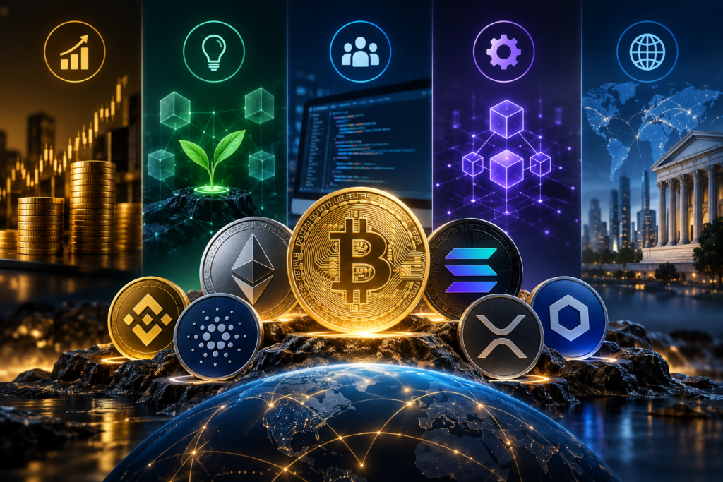 top cryptocurrencies to watch 2026-Key Criteria for Evaluating Digital Assets in 2026