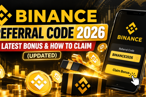 Binance Referral Code 2026-Binance Referral Code 2026 Latest Bonus & How to Claim (Updated)