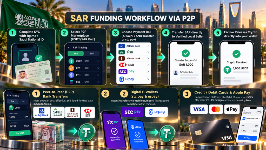 Best Crypto Exchange in Saudi Arabia 2026-How to Deposit and Withdraw SAR Safely in Saudi Arabia