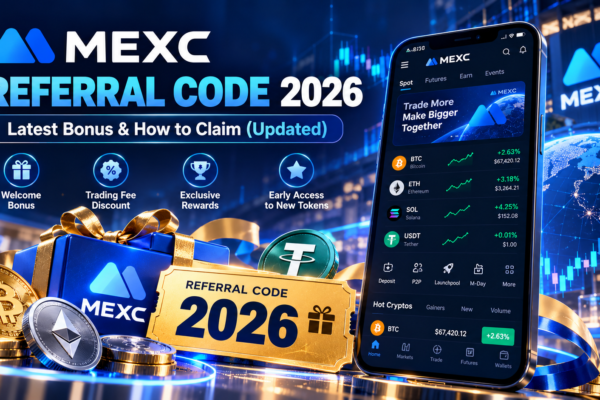 MEXC Referral Code 2026-MEXC Referral Code 2026 Latest Bonus & How to Claim (Updated)